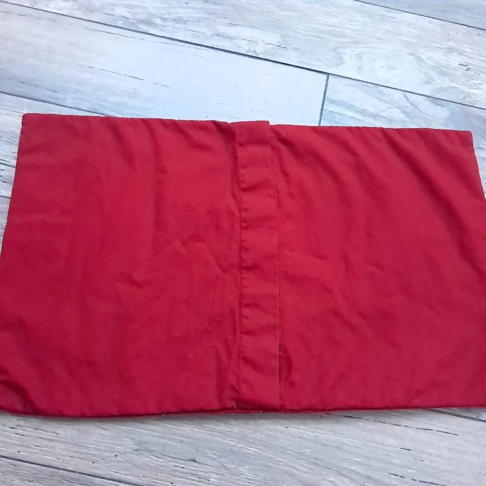 Pottery Barn Christmas‎ Dog String Lights Pillowcase Sham red pillow case 16x26